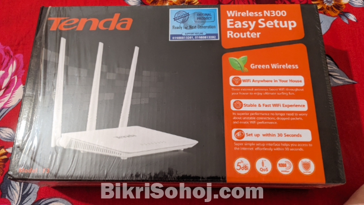 Tenda F3 wireless router